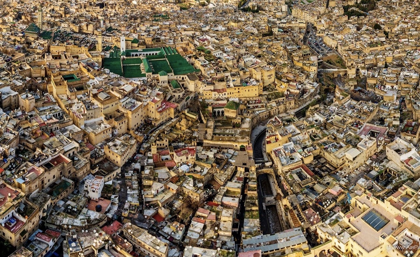 Vue de la médina de Fès